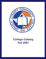 College Catalog cover Fall 2007