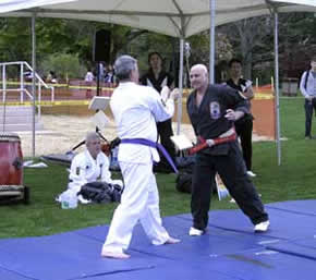 Photo: martial arts demonstration 2