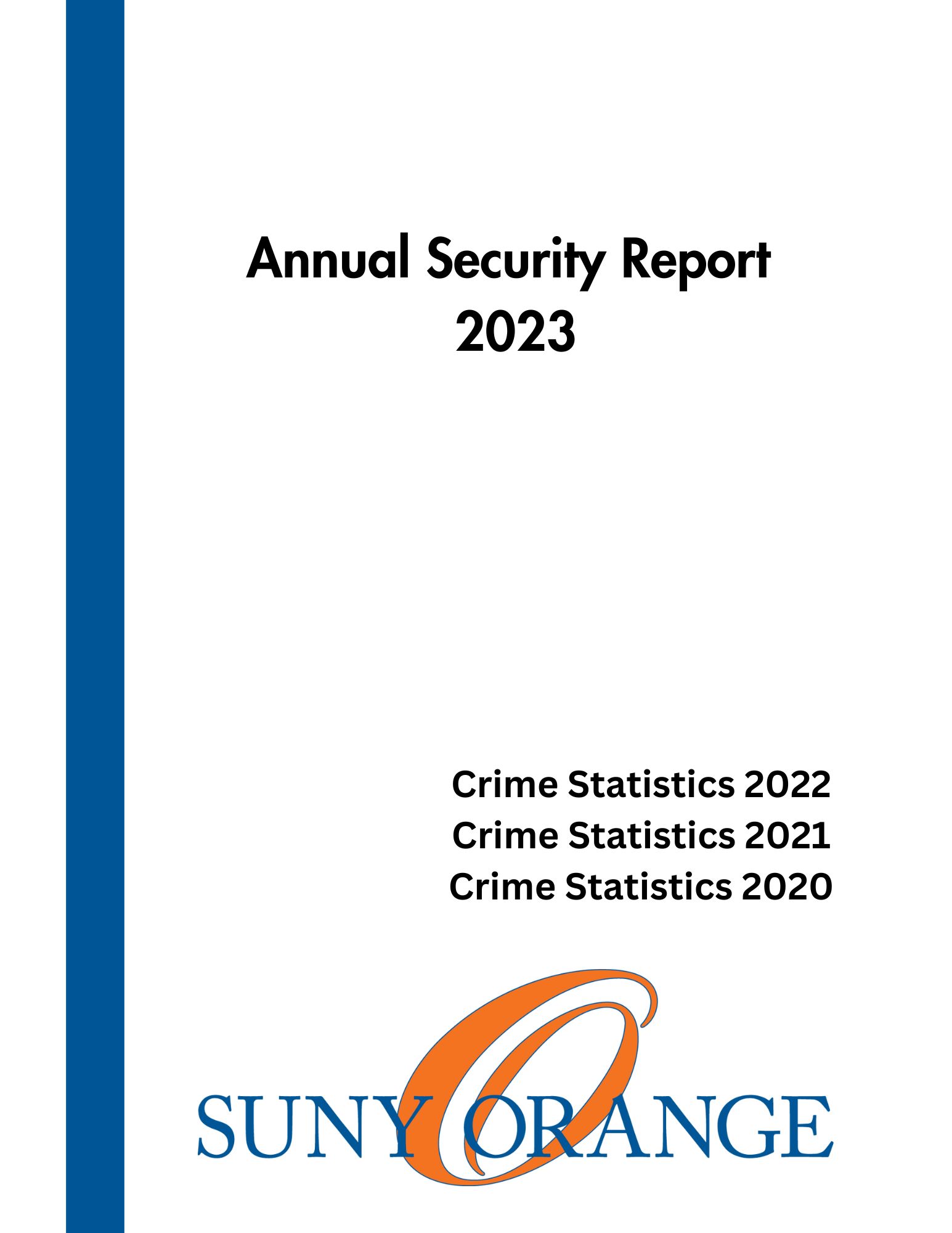 Safety and Security Report 2023 cover