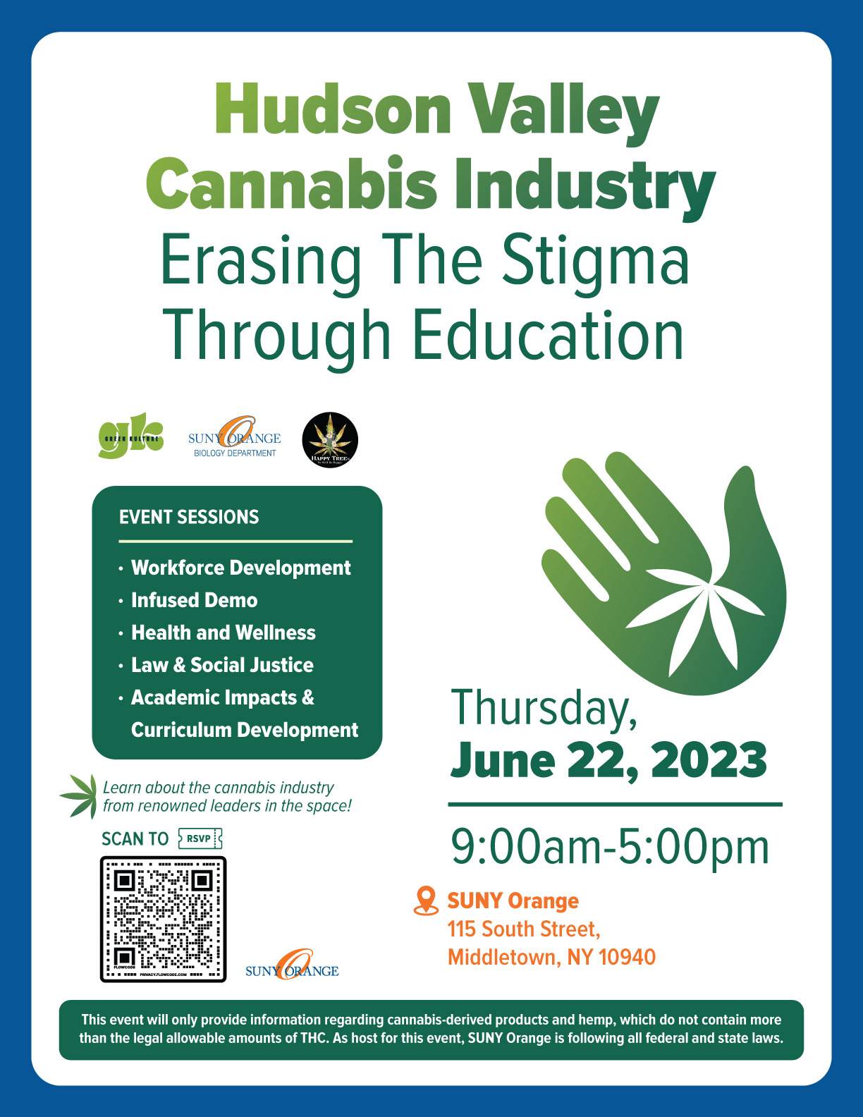 cannabis event poster