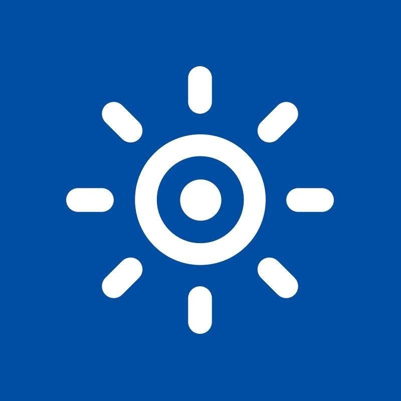 Big Interview logo white against a blue background