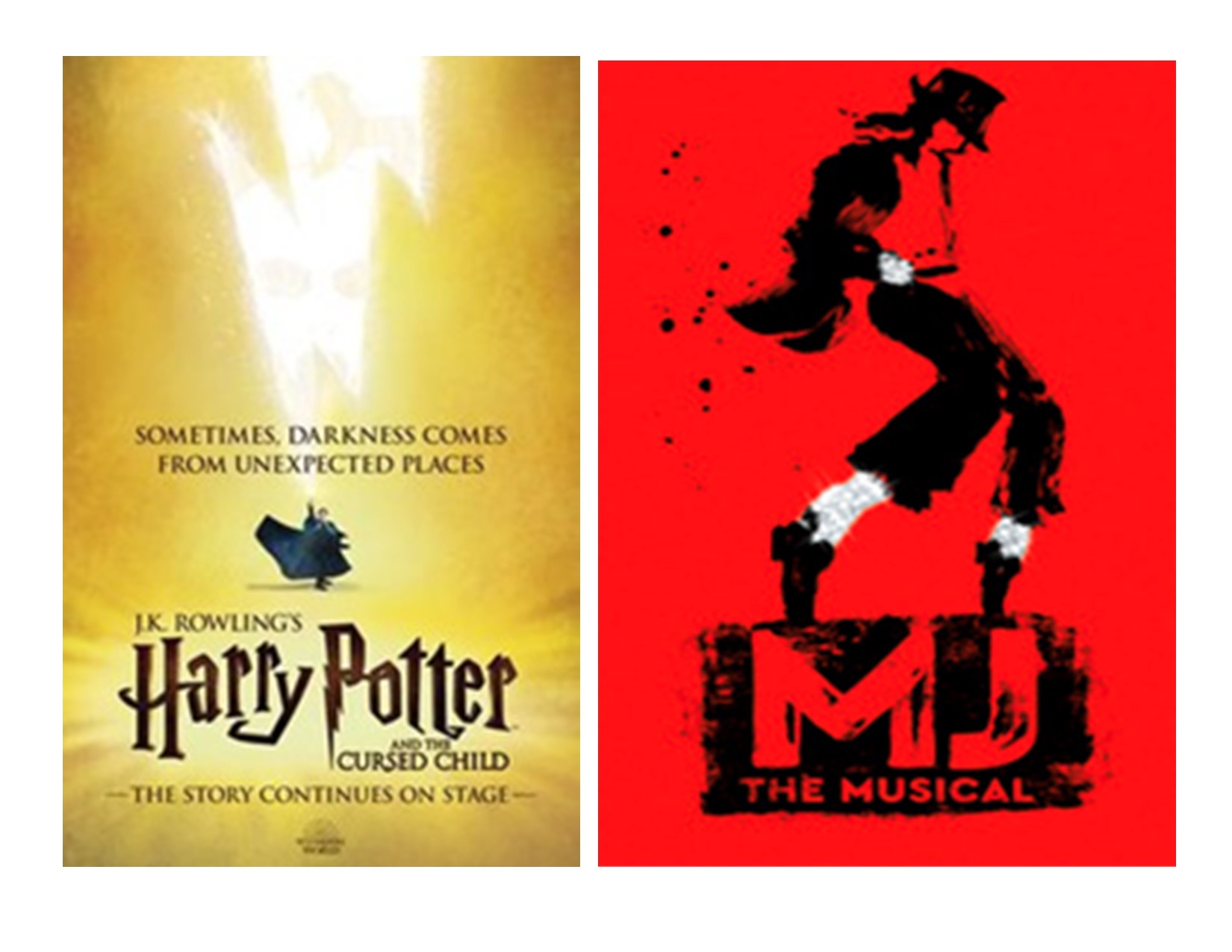 Broadway Shows: Harry Potter and The Curse Child or MJ The Musical
