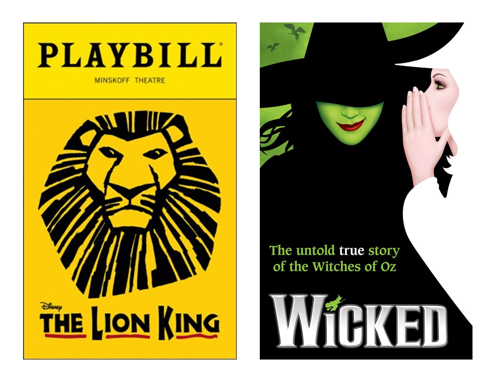 Broadway Shows: Lion King or Wicked