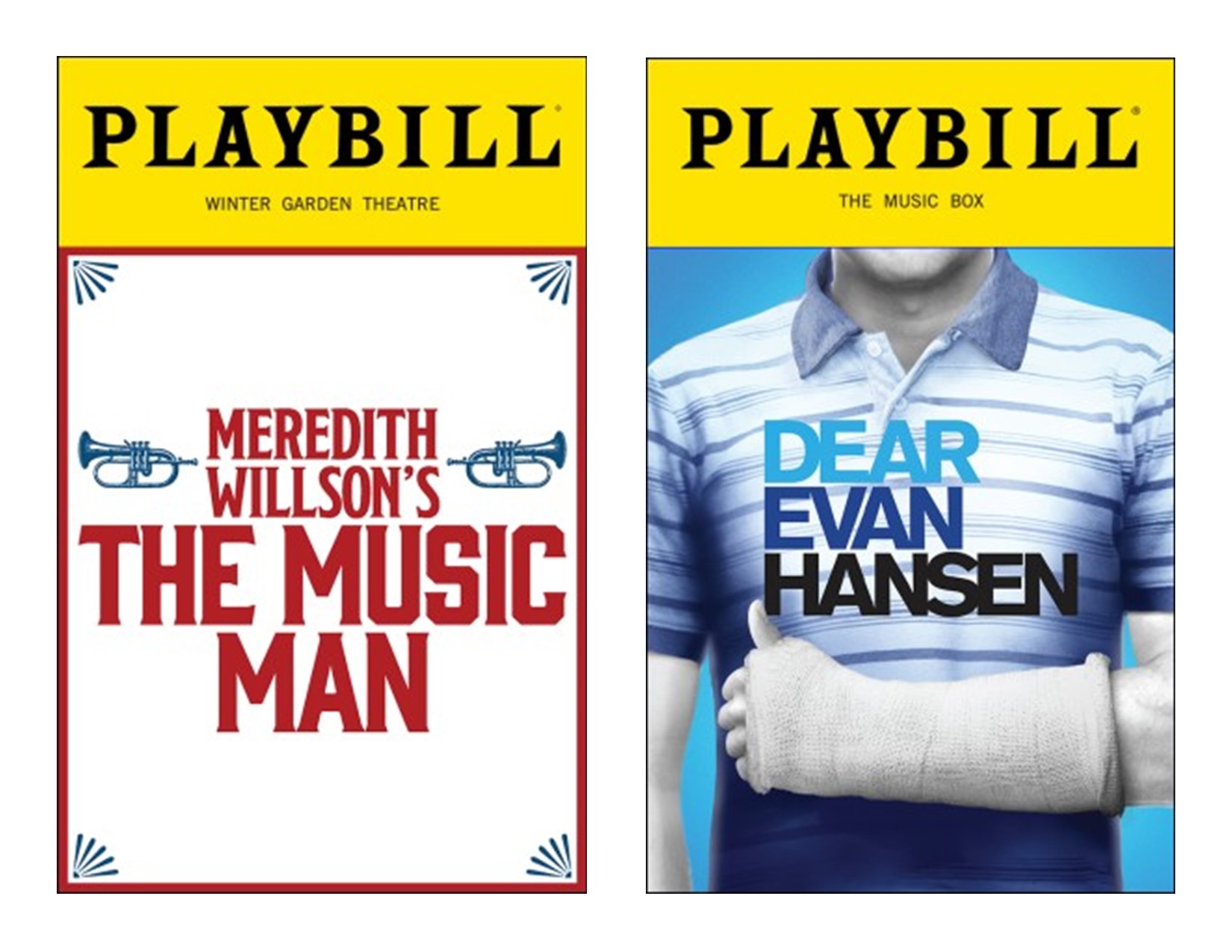Broadway Shows: Music Man or Dear Evan Hansen