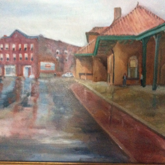 Thrall Library (former Erie RR Station)