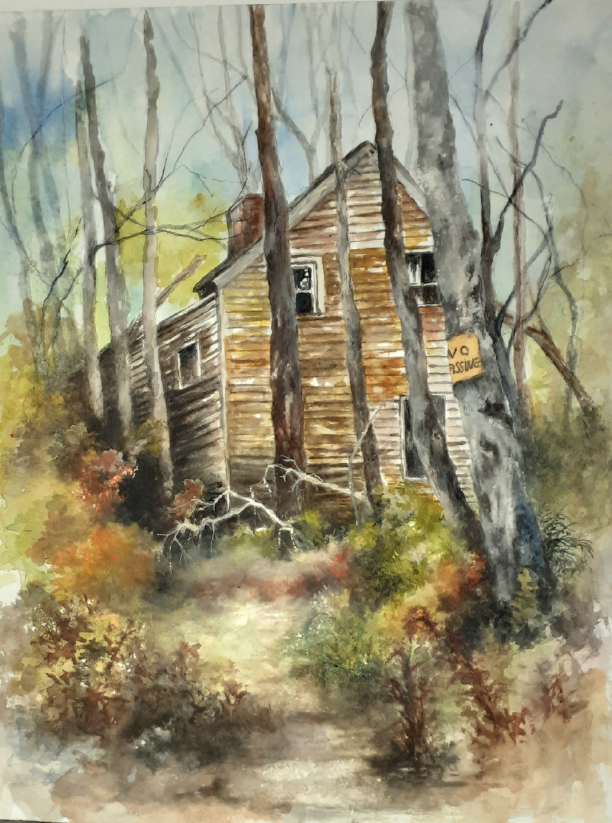 House at the Edge of the Woods by K. Hyden