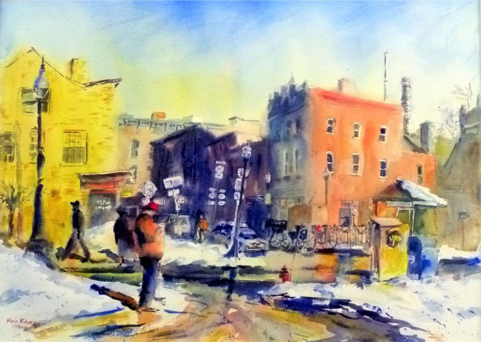 Albany Urban Scenes: Watercolors by Kevin Kuhne