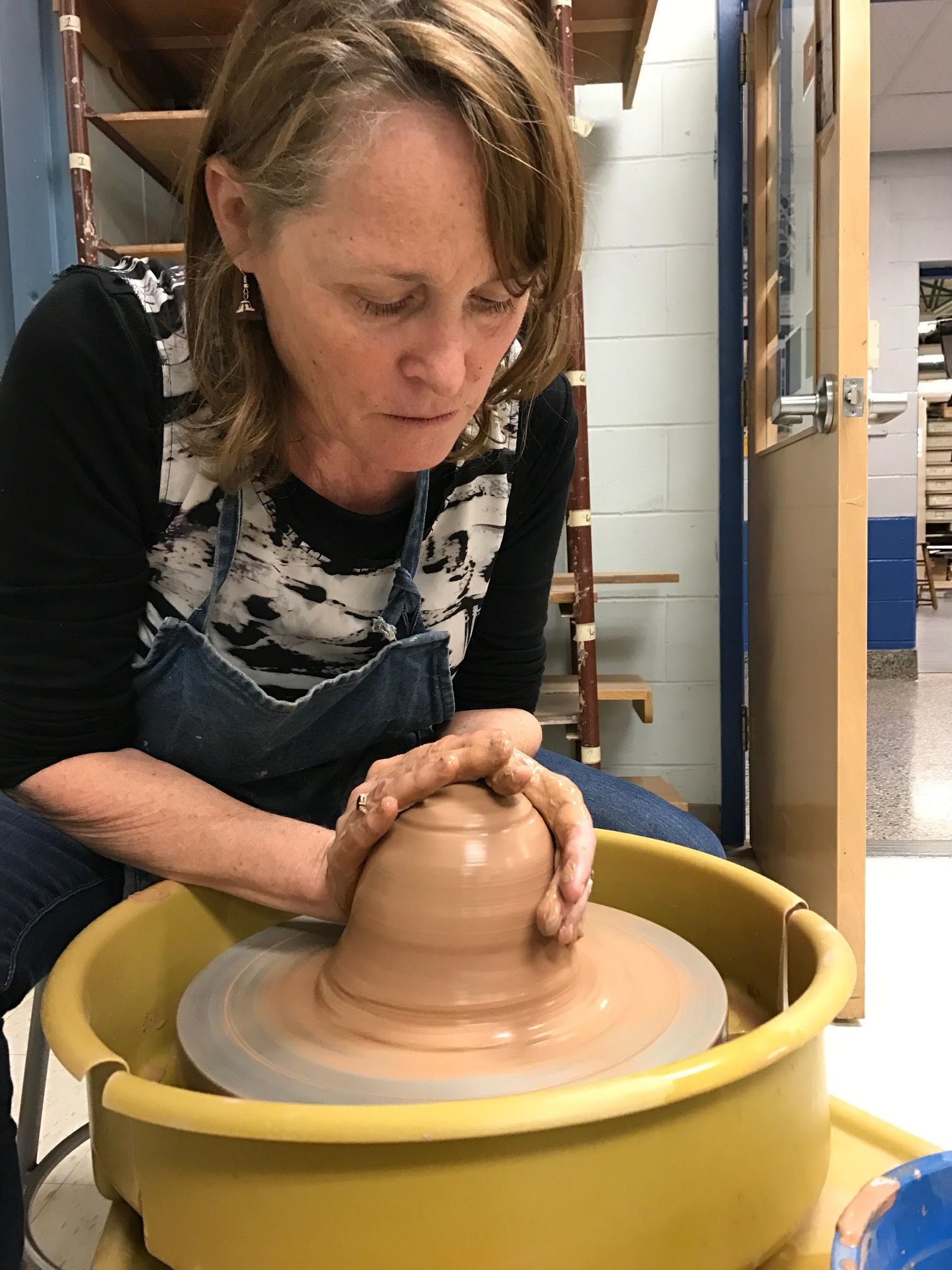 Steps from a Lump of Clay into a Carved and Pierced Vessel 