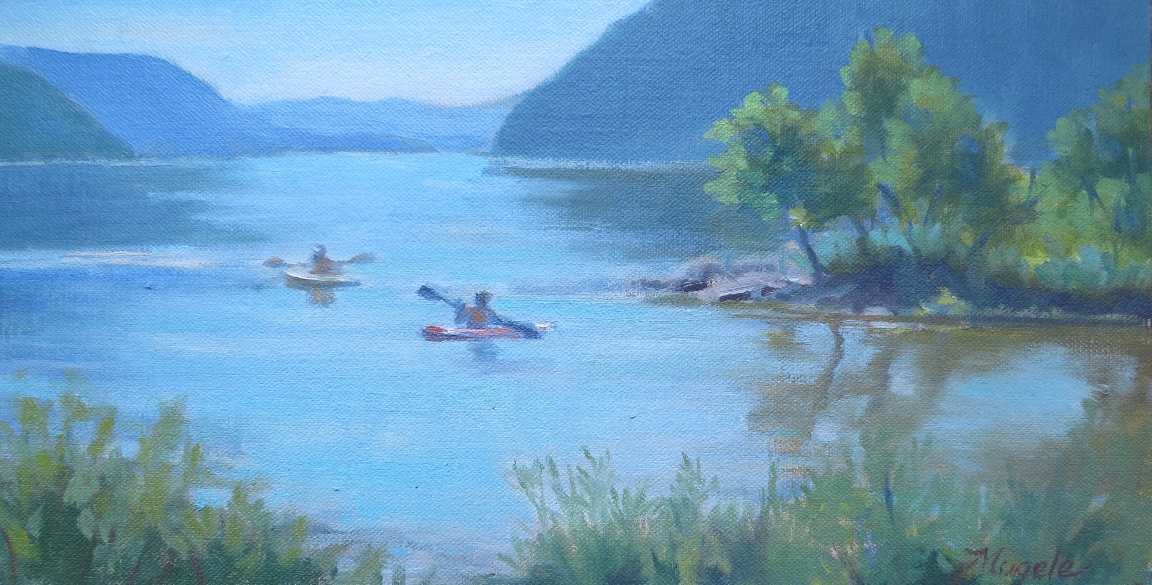 Painting Locally ~ pastels and oils