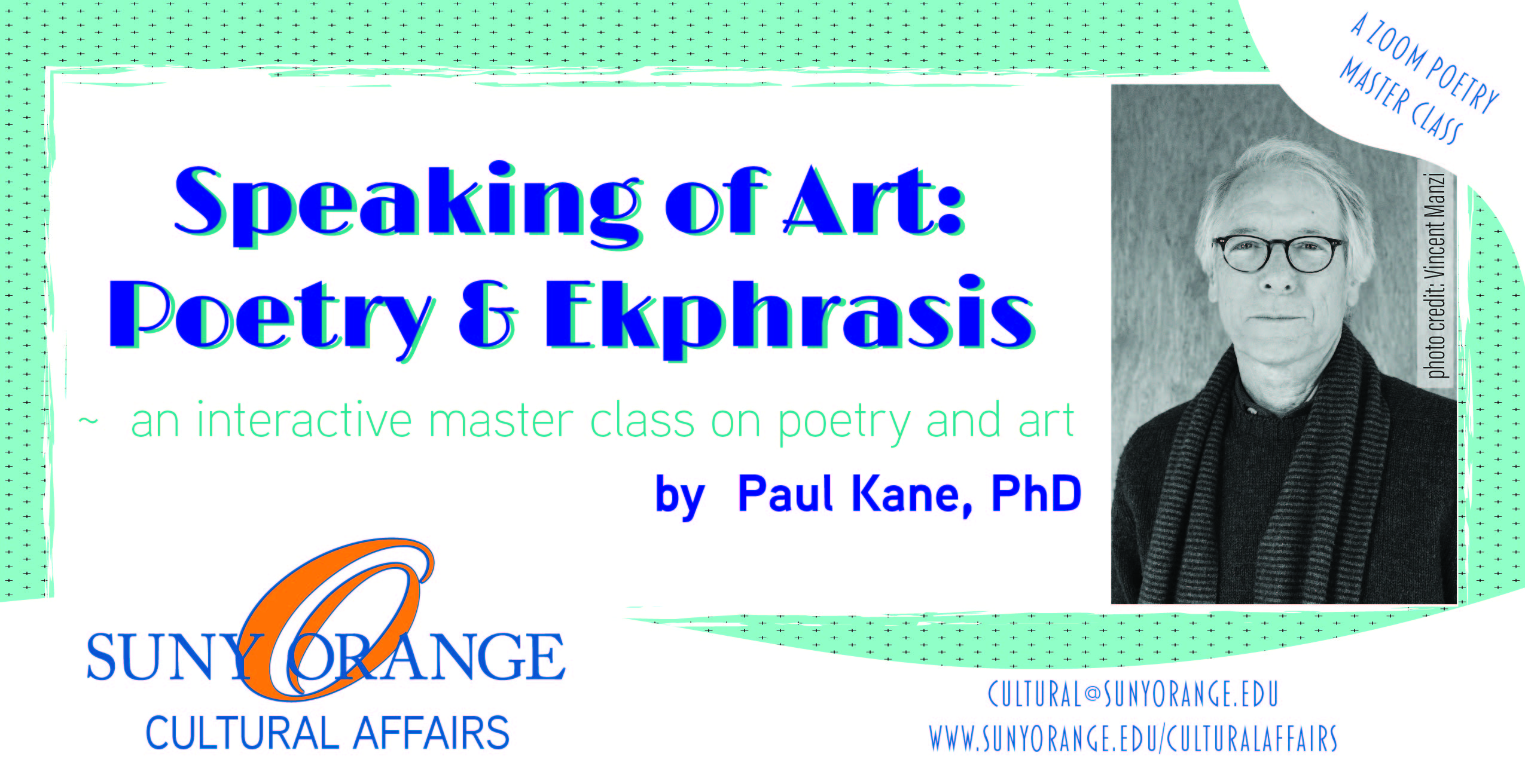 Speaking of Art: Poetry and Ekphrasis