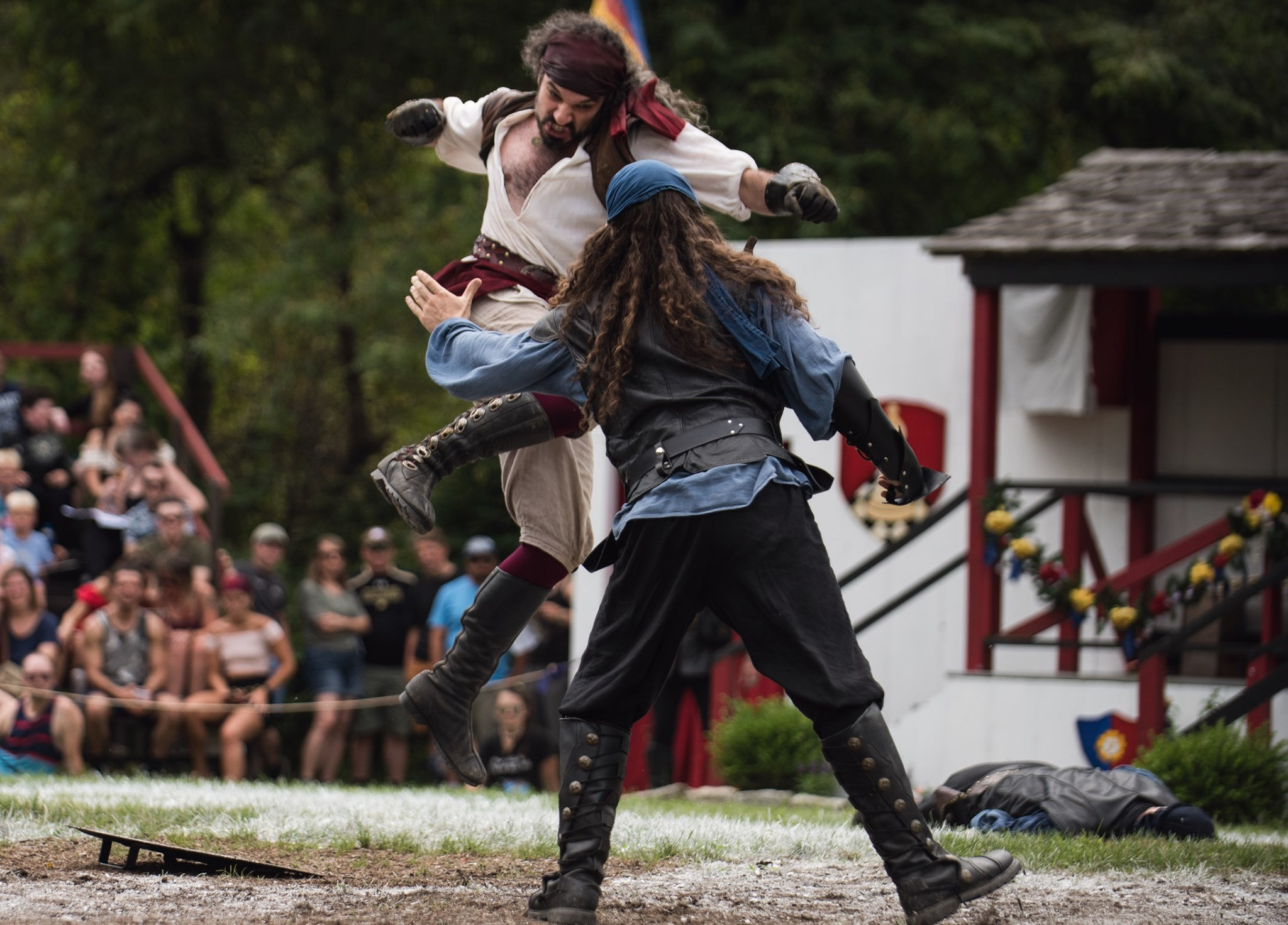 Immersive Character Improv and Professional Stage Combat