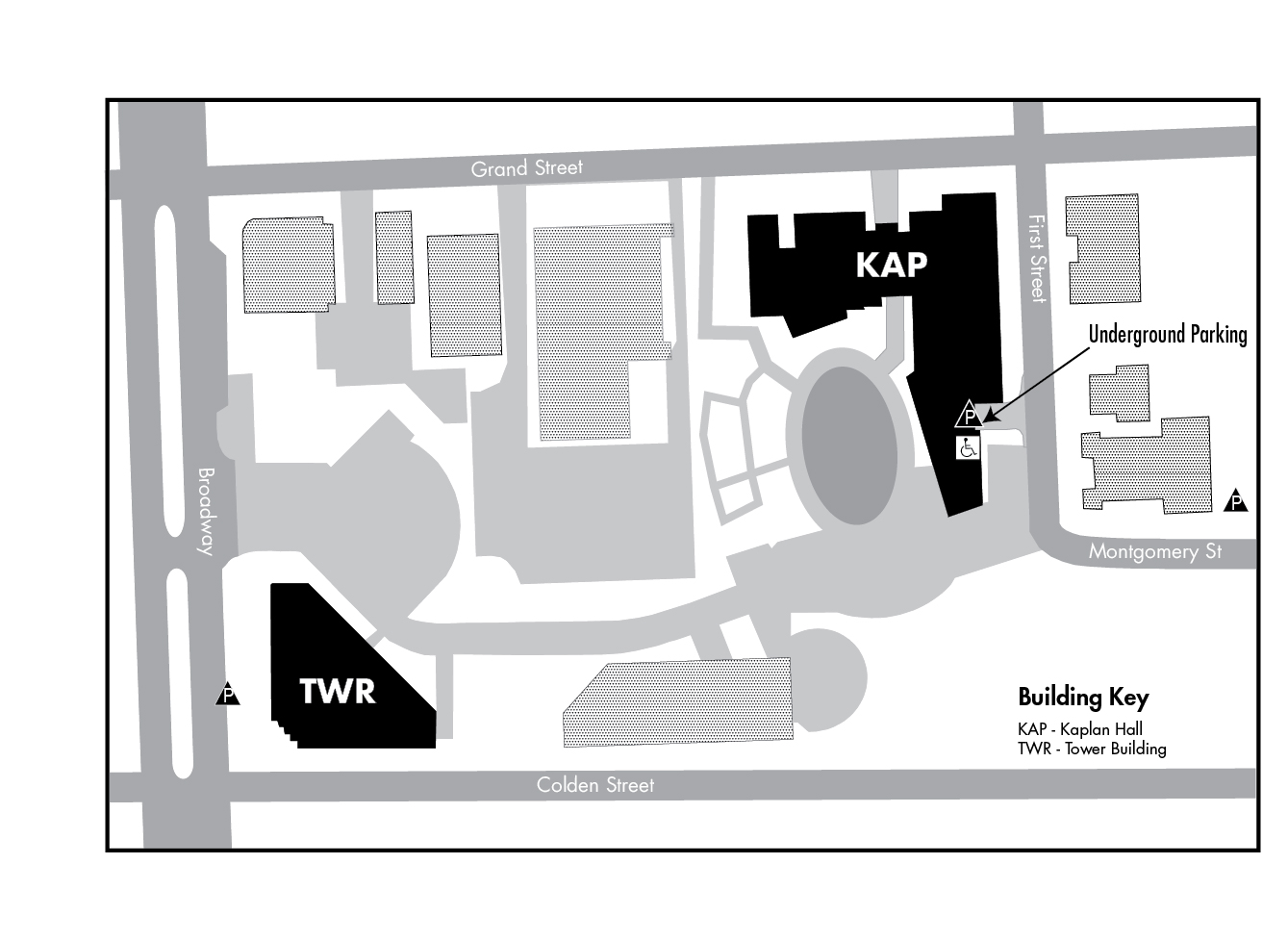 Suny Orange Middletown Campus Map SUNY Orange: Newburgh Campus Maps & Directions