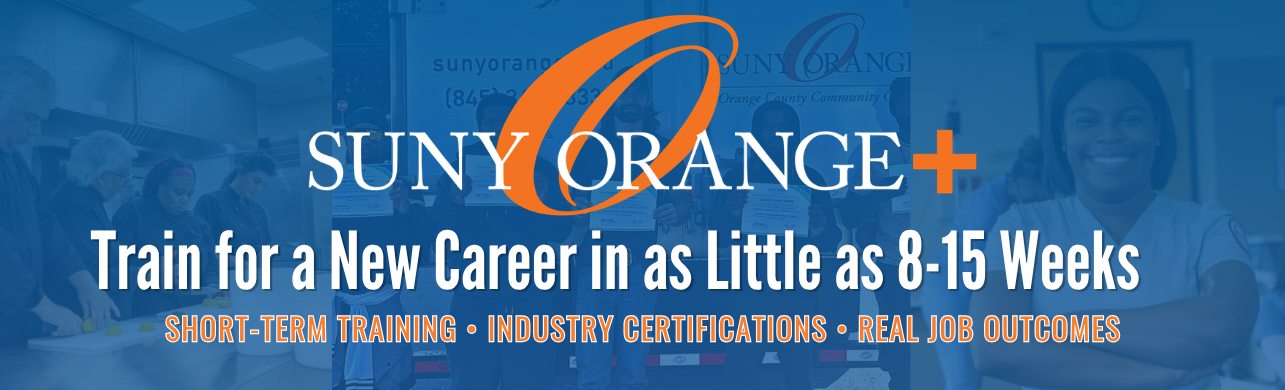 SUNY Orange Plus banner