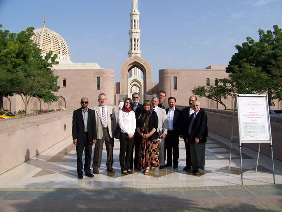 The group in Omman University