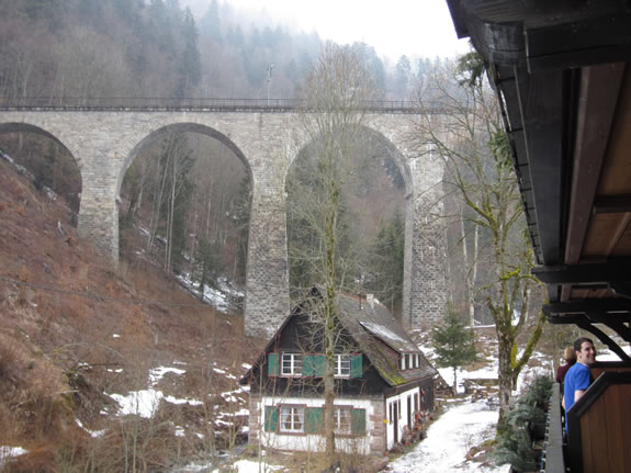 Rairoad Bridge Black Forest  Germany 2013