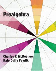 Textbook for prealgebra