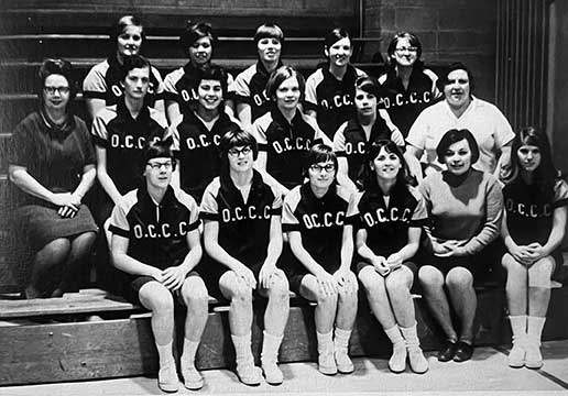 1967-68 Women's Basketball Team