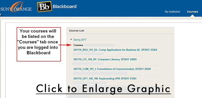 Blackboard Screen Image