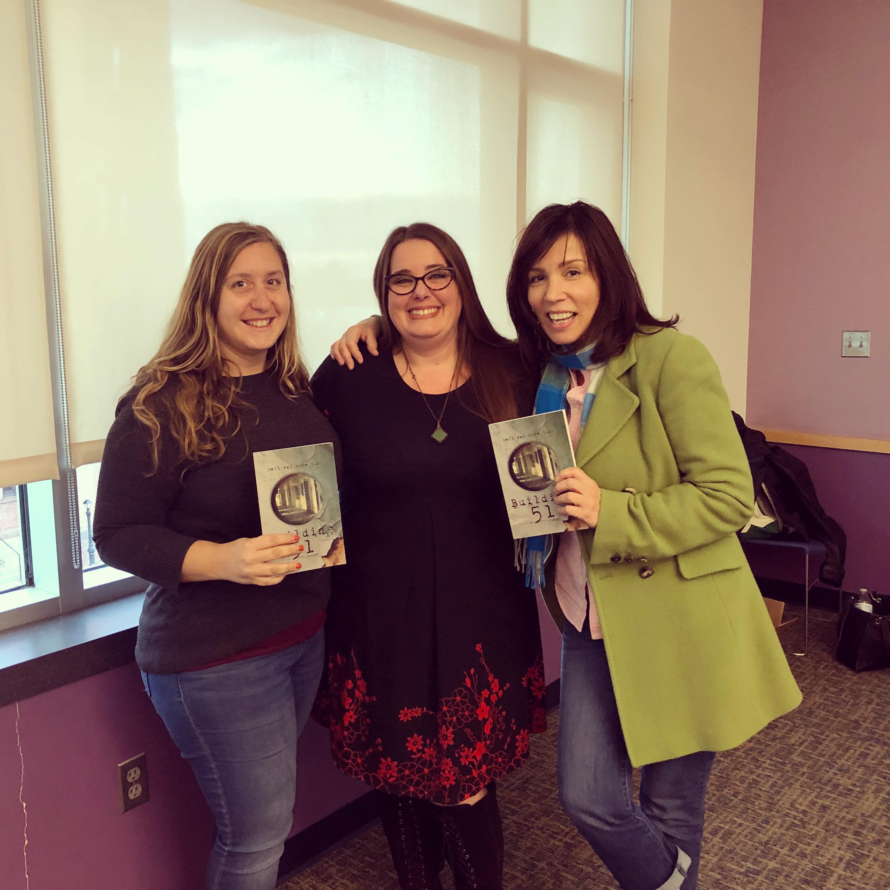 PTK Officers with author Jennifer L Place