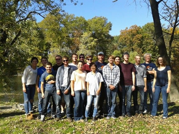 Engineering Students at Annual Bridge Field Trip