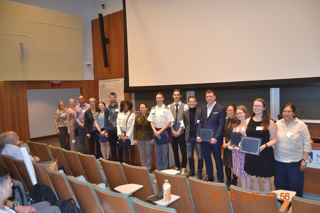 American Chemical Society Undergraduate Research Symposium College Recognition Award Recipients with Jakoi Jamieson