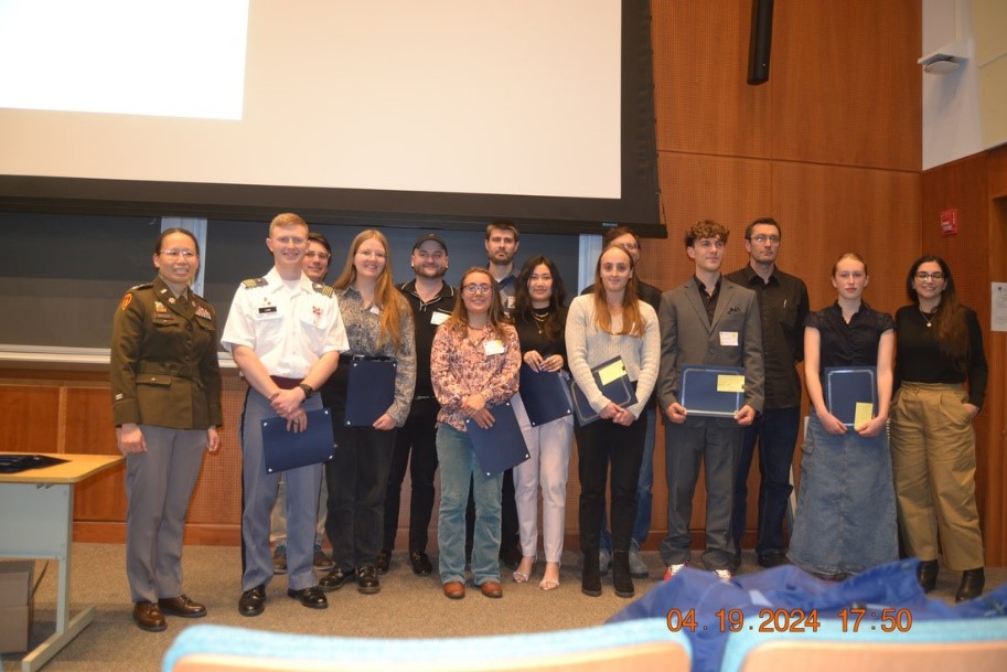 American Chemical Society Undergraduate Research Symposium College Award Recipients including Vaniece Pun